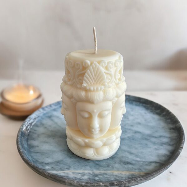 negyarcu-buddha-gyertya